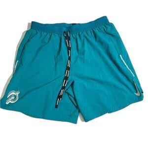 Nike Dri-FIT Running Shorts - XL - Teal Blue